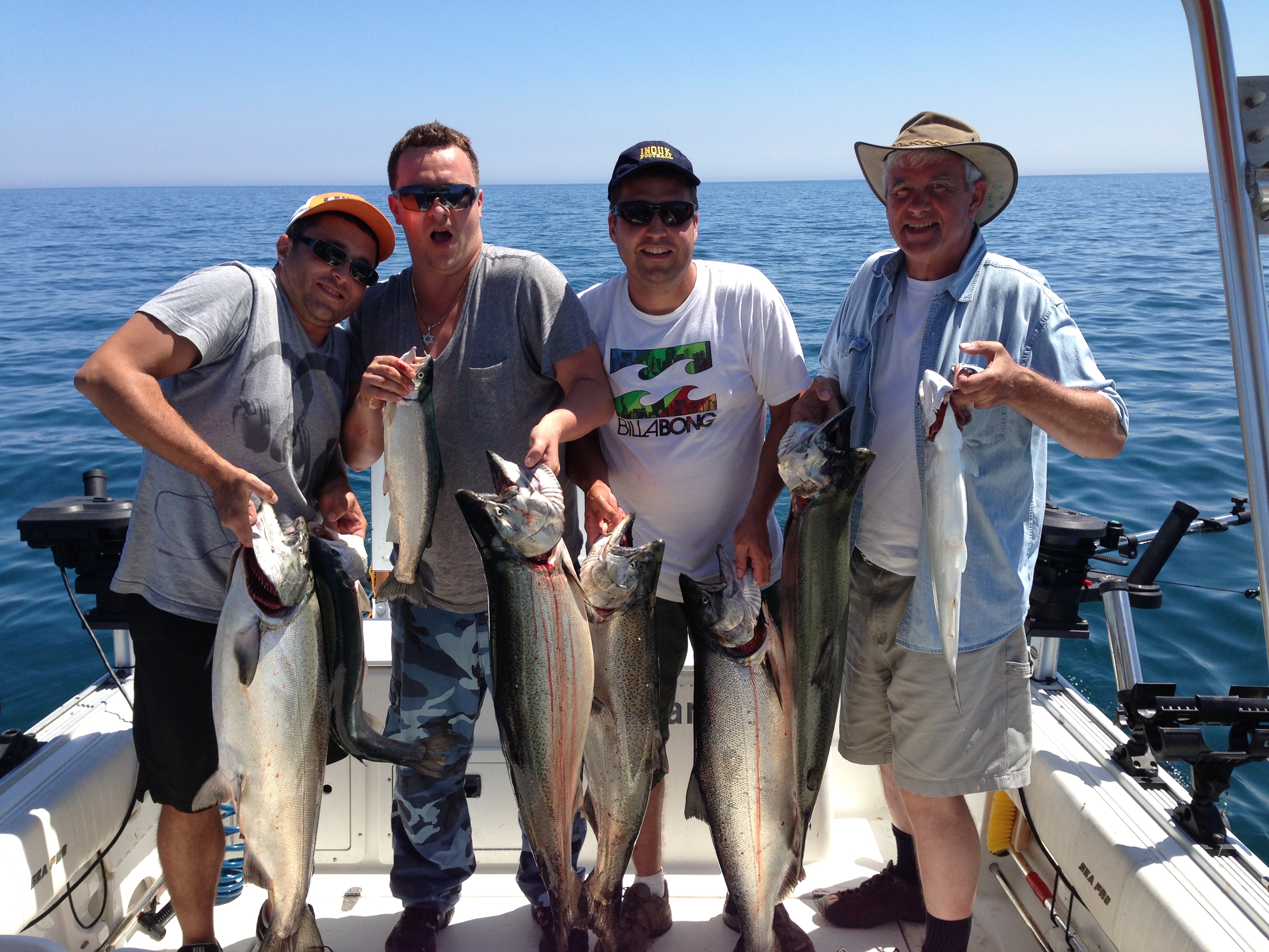 spanishflycharters.com - Saumon, Truite arc-en-ciel(Steelhead), Coho - Lac Ontario